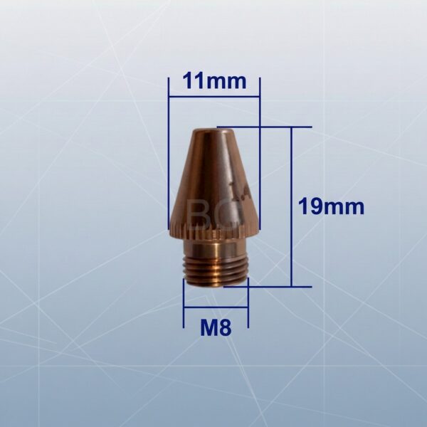 Bochu original 3D-Laserschneiddüse (Pipe Cutting Nozzle) D1.4 D11/H19/M8