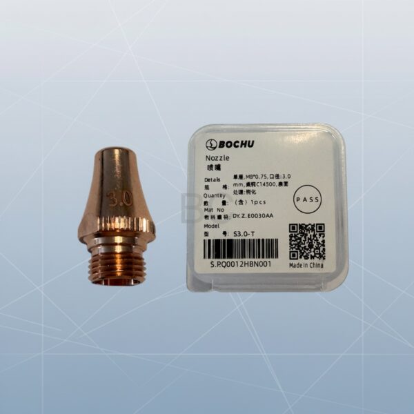 Bochu original 3D-Laserschneiddüse (Pipe Cutting Nozzle) S3.0-T D11/H19/M8